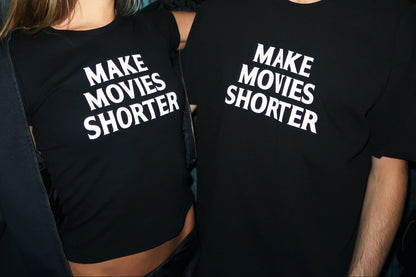 Make Movies Shorter Baby Tee [LIMITED EDITION]
